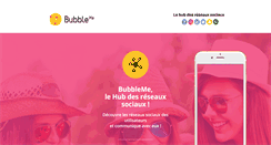 Desktop Screenshot of bubbleme.com