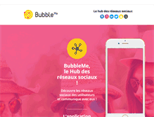 Tablet Screenshot of bubbleme.com